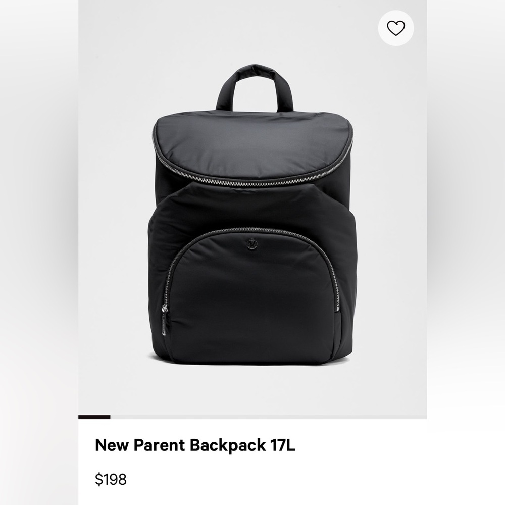 Never used Lululemon parent backpack